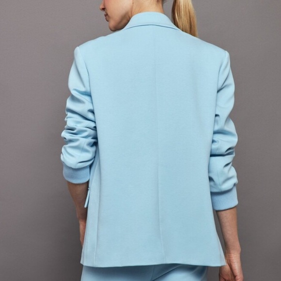Carbon38 Oversized Blazer with Cuffs - Quiet Tide‎ blue medium women’s - Picture 4 of 12